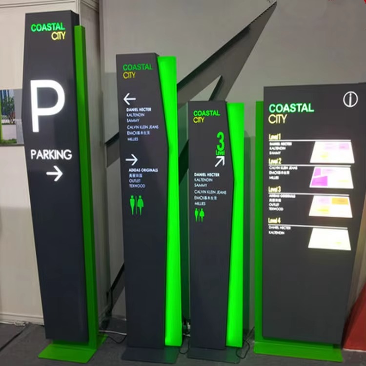 Custom Commercial LED Pylon Sign & Large Roof Signage | OEM Factory