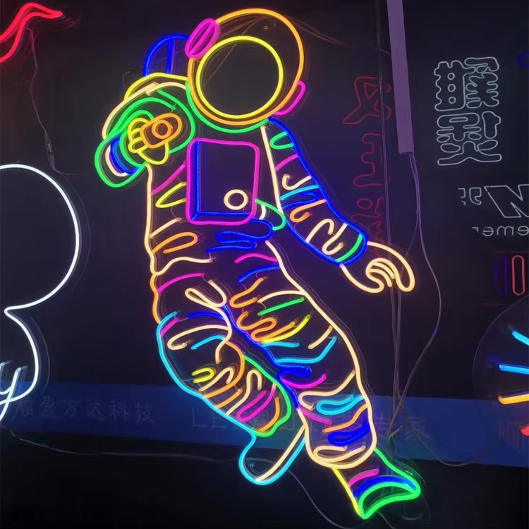 Custom RGB LED Neon Sign for Christmas & Party Decor | OEM Factory