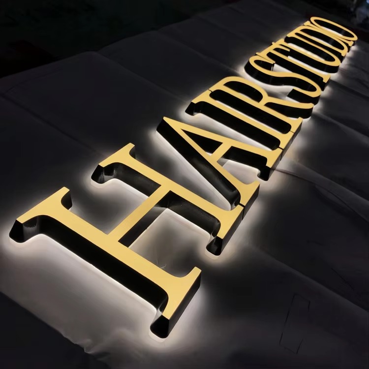 Custom Laser Cut 3D Acrylic Backlit Channel Letters | OEM Factory