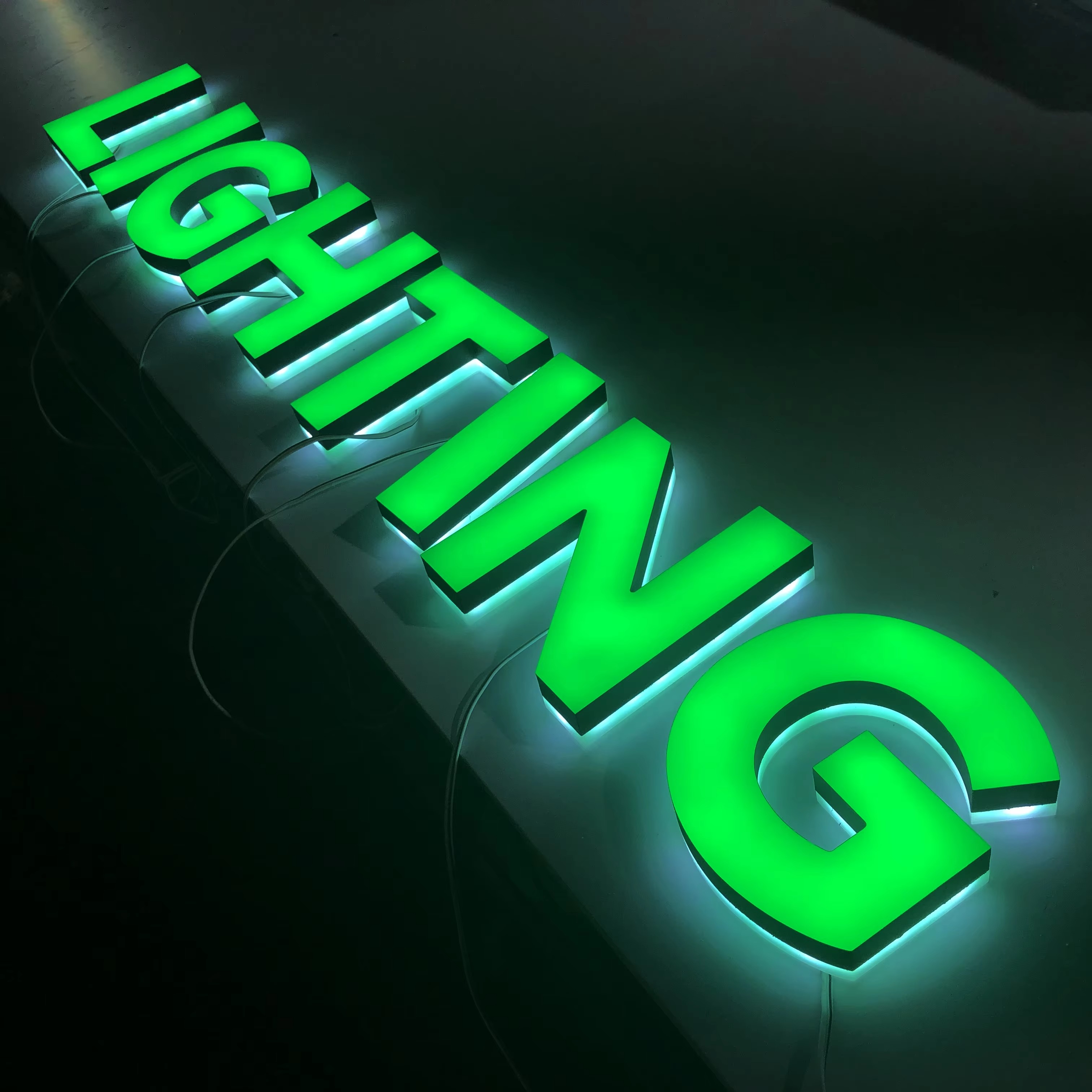 Custom 3D Acrylic LED Channel Letters | OEM Business Signage