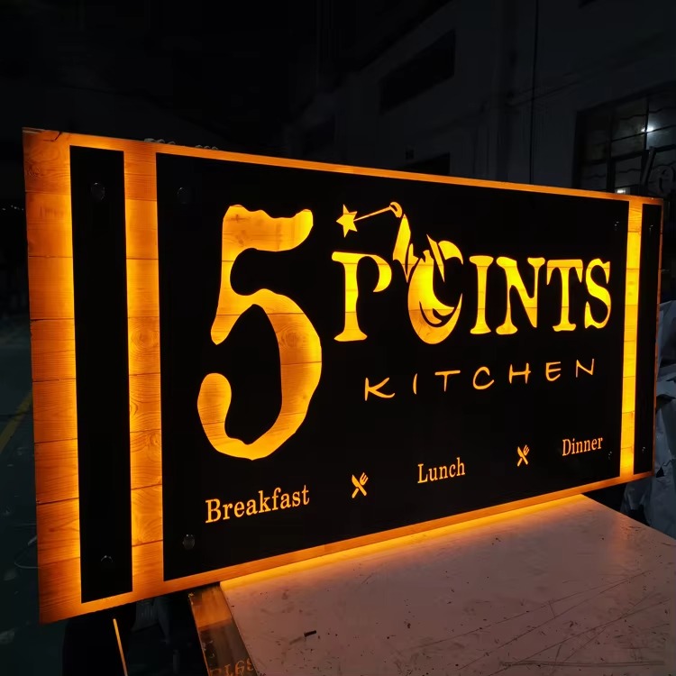 Custom Outdoor Metal LED Pylon Sign & Totem | OEM Factory
