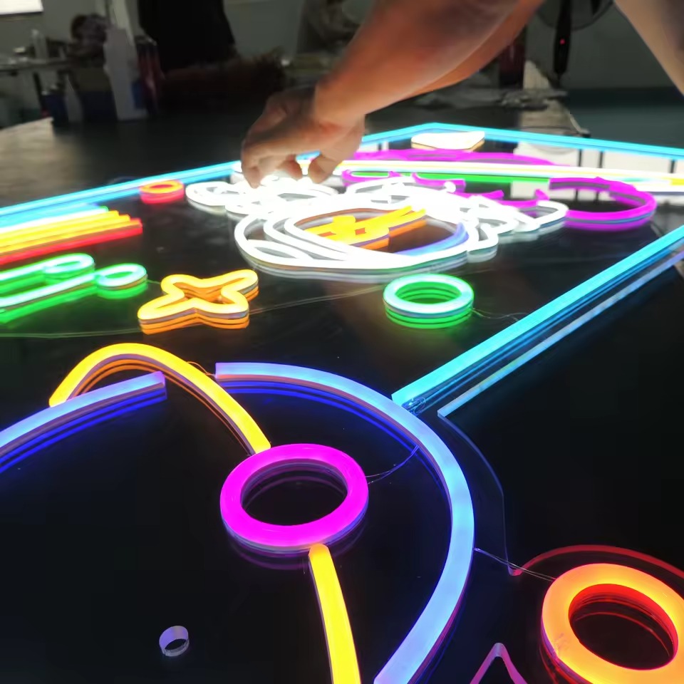 Custom LED Neon Sign for Wedding, Party & Business Logo | OEM Factory