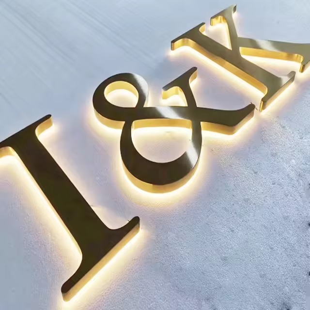 Custom 3D Backlit LED Letters | Premium Halo-Lit Business Sign