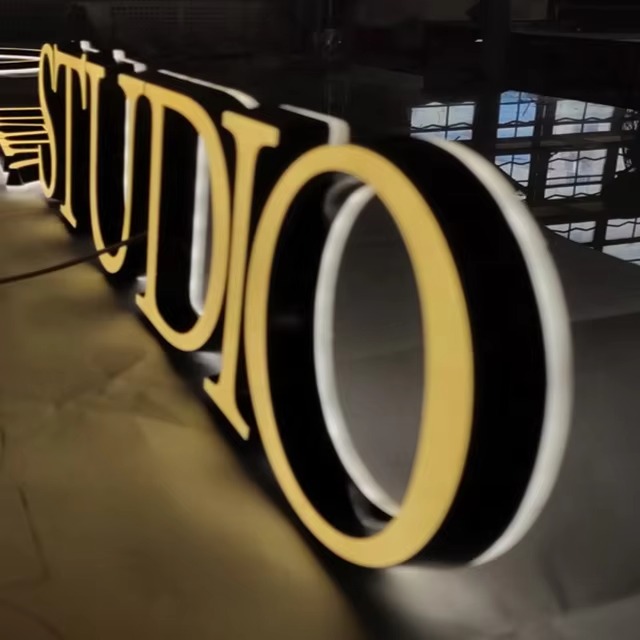 Custom 3D Backlit Acrylic LED Letters | Halo-Lit Storefront Sign