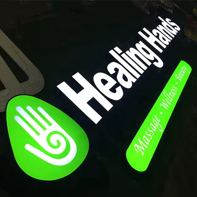 Custom 3D Front-Lit LED Letters | Outdoor Storefront Logo Sign