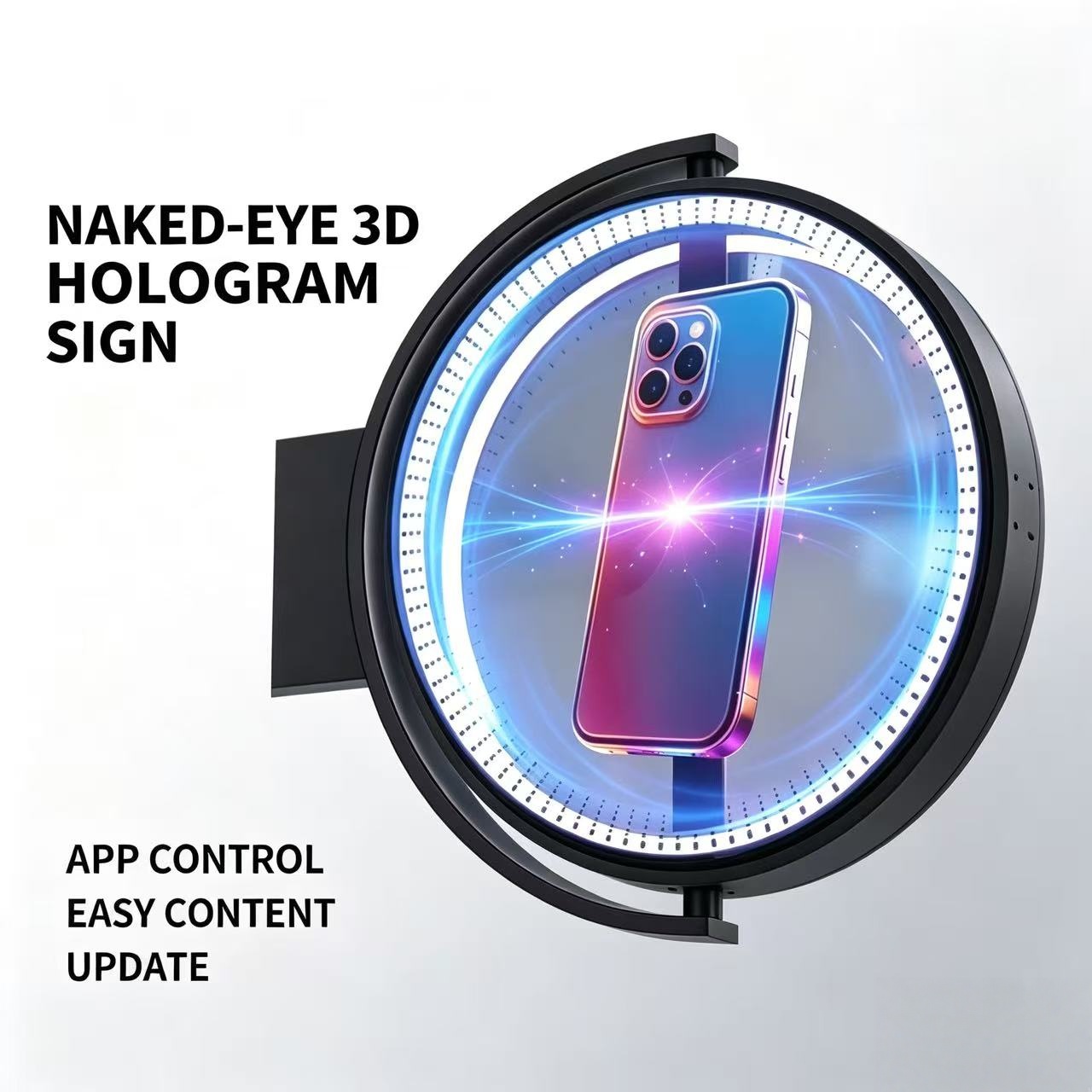 Naked Eye 3D Holographic Lightbox(1)