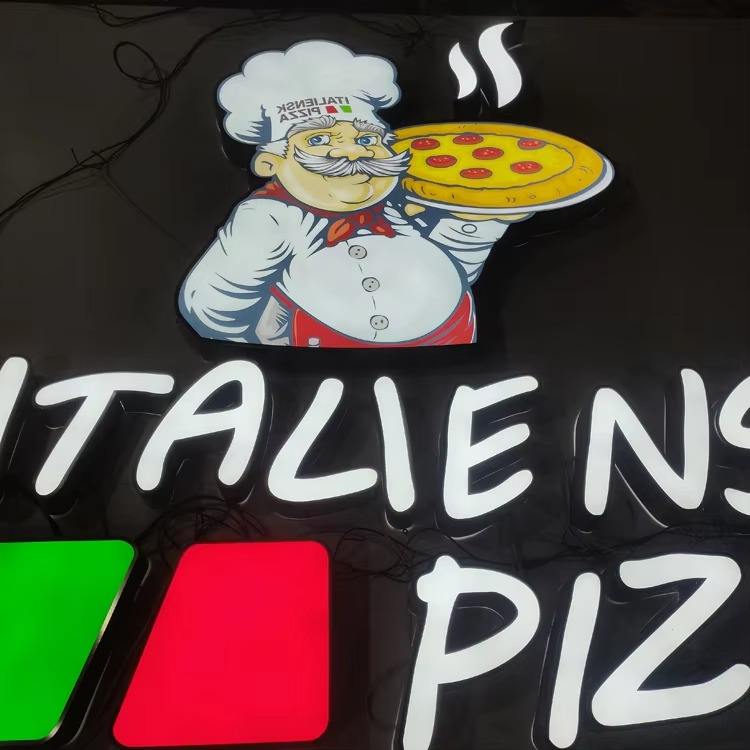 Custom 3D Front-Lit LED Letters | Outdoor Metal Storefront Sign
