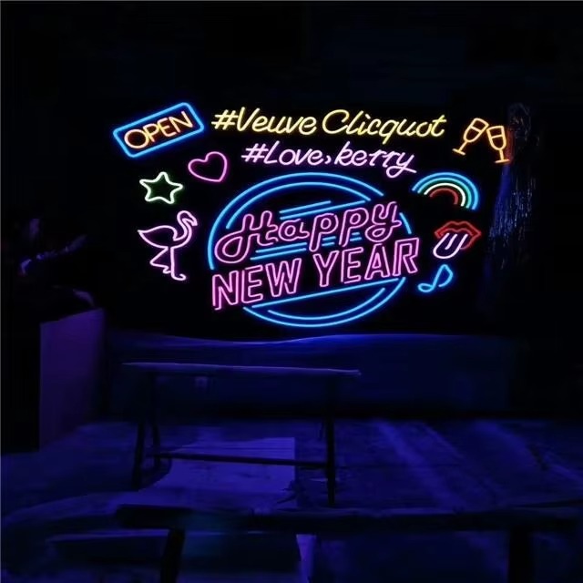 Custom LED Neon Coffee Sign & Business Logo | OEM Factory