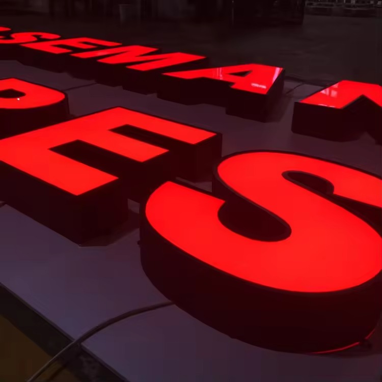 Custom 3D Front-Lit LED Channel Letters | Storefront Business Sign