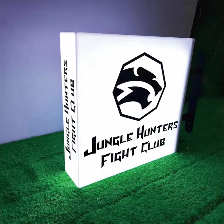 Custom Round Projecting Light Box & Blade Sign | OEM Factory