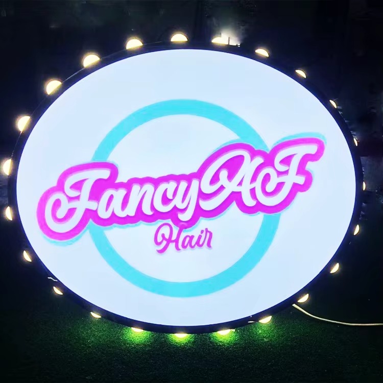 Custom 3D LED Lightbox | Outdoor Retail Storefront Sign