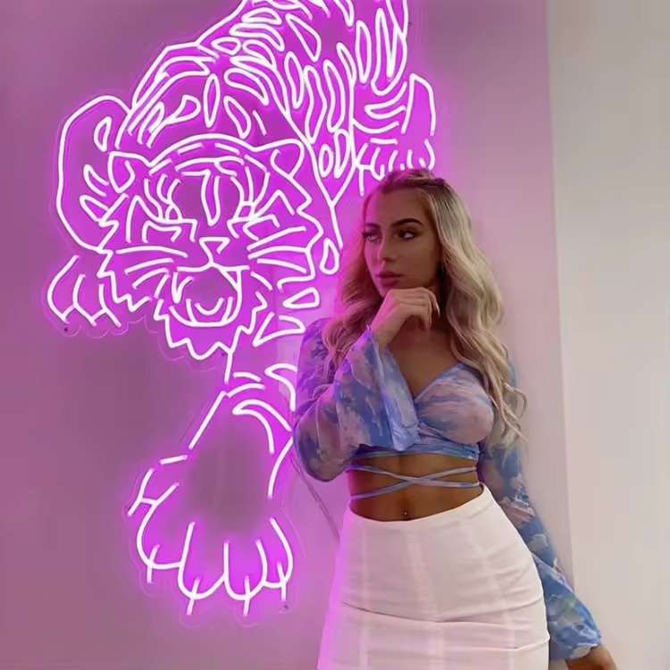 Custom Sexy Lady LED Neon Sign | Nightclub & Bar Wall Decor Factory
