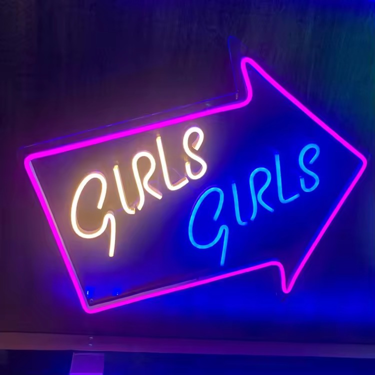 Custom Sexy Lady LED Neon Sign | Nightclub & Bar Wall Decor Factory