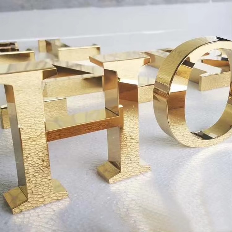 Custom 3D Backlit Metal LED Letters | Halo-Lit Business Sign Factory