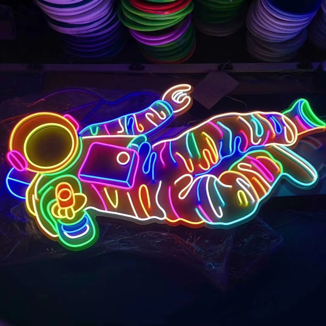 Custom 3D Acrylic & Epoxy Resin LED Signboard | OEM Channel Letters