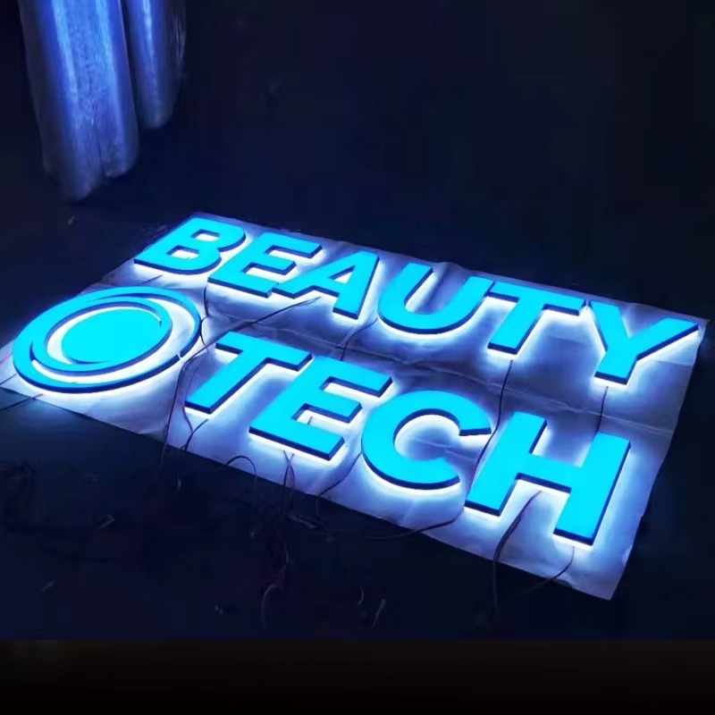 Custom Laser Cut 3D Acrylic Backlit Channel Letters | OEM Factory