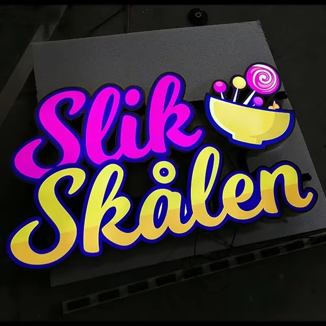 Custom 3D Acrylic LED Name Board & Backlit Signage | OEM Factory