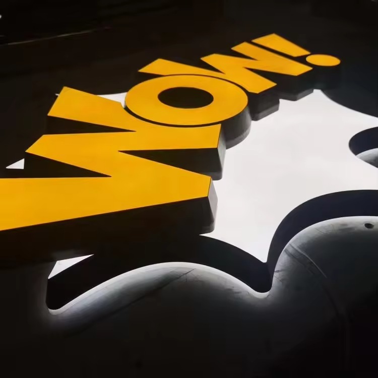 Custom 3D Acrylic LED Backlit Channel Letters | OEM Sign Factory