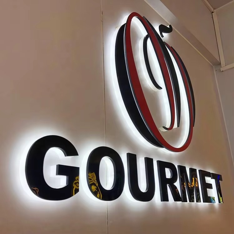 Custom Laser Cut 3D Acrylic Backlit Channel Letters | OEM Factory