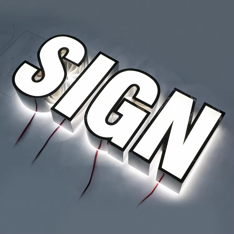 Custom 3D Dual-Lit LED Channel Letters | Front & Back Illuminated Sign