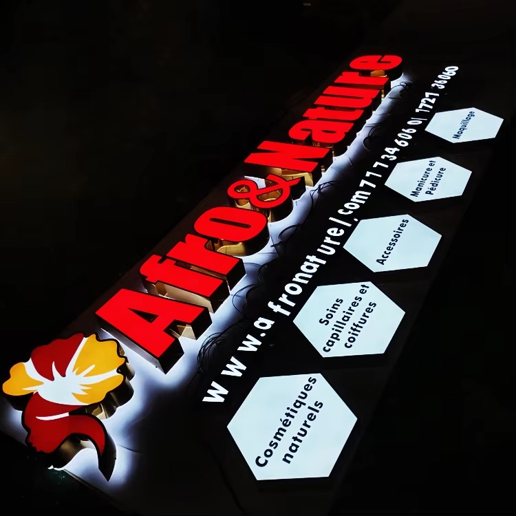 Custom 3D Front-Lit LED Channel Letters | Outdoor Storefront Sign