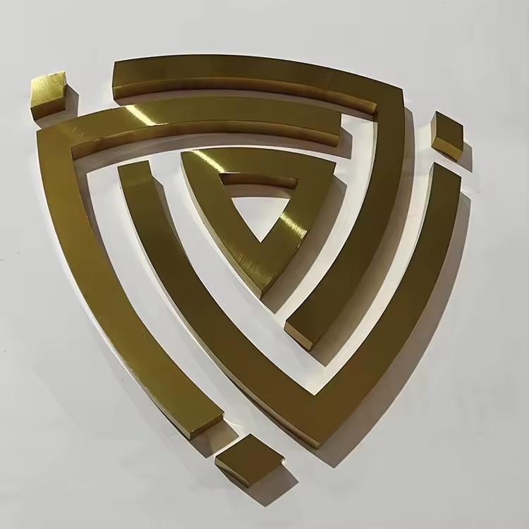 Custom 3D Solid Metal Letters | Mirror Polished Business Sign Factory