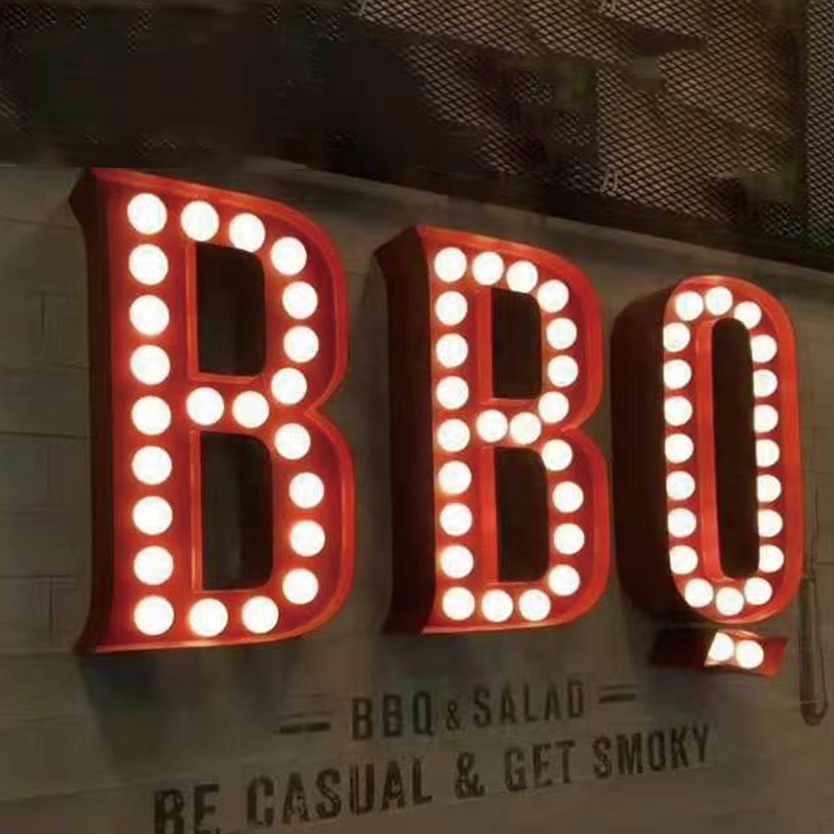 Custom Giant Marquee Heart & 3ft Wedding Letters | OEM Factory