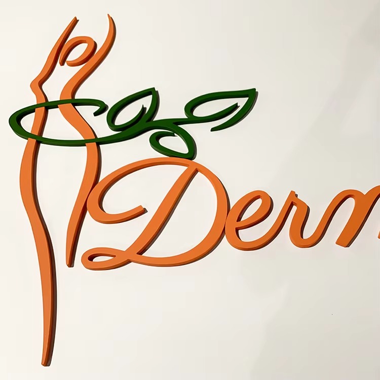 Custom 3D Solid Acrylic Letters & Business Reception Signs | OEM Factory