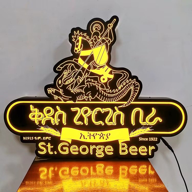 Custom 3D LED Lightbox | Outdoor Retail Storefront Sign