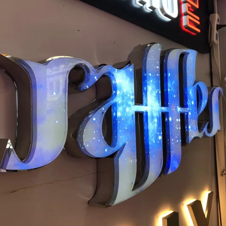 Custom 3D Front-Lit LED Letters | Outdoor Storefront Logo Sign