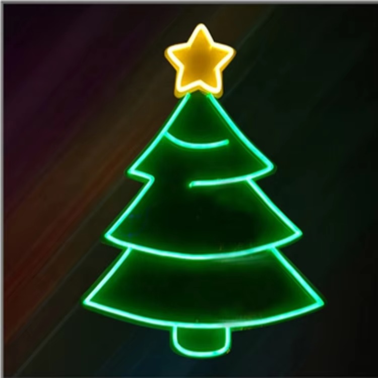 Custom RGB LED Neon Sign for Christmas & Party Decor | OEM Factory
