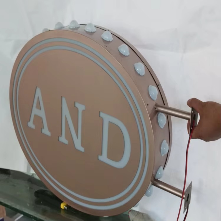 Custom Stainless Steel Acrylic LED Light Box | OEM Sign Factory