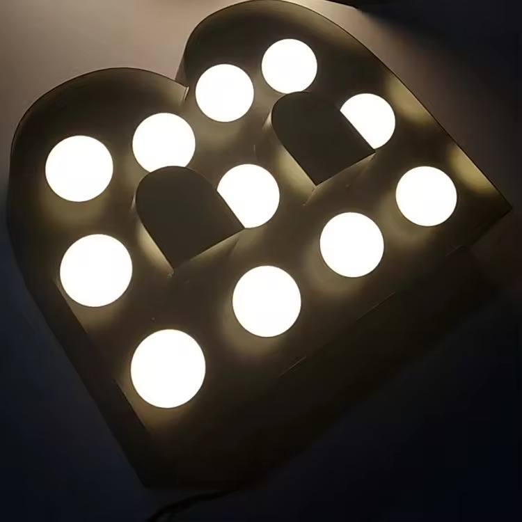 Custom Giant Marquee Heart & 3ft Wedding Letters | OEM Factory