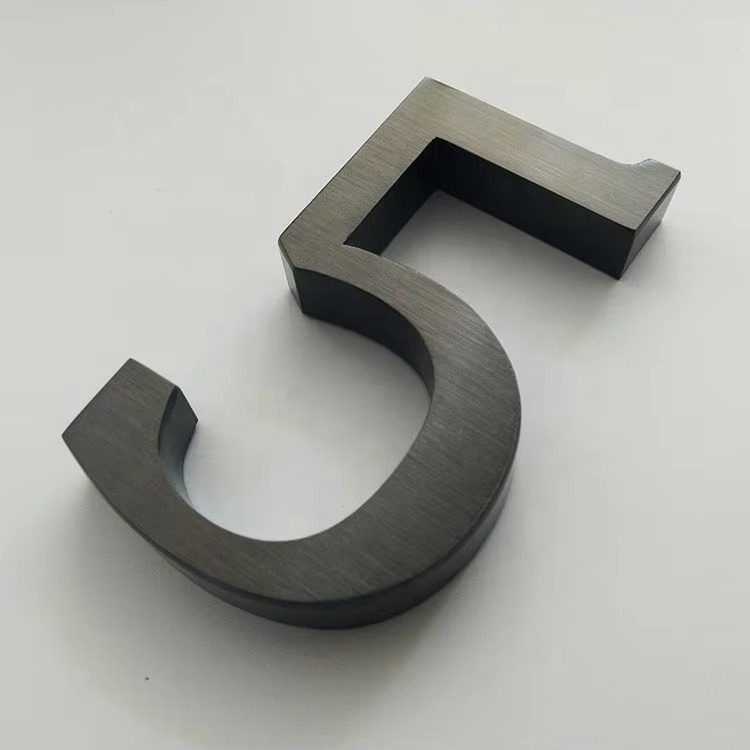 Custom 3D Solid Metal Letters & Brass Address Numbers | OEM Factory