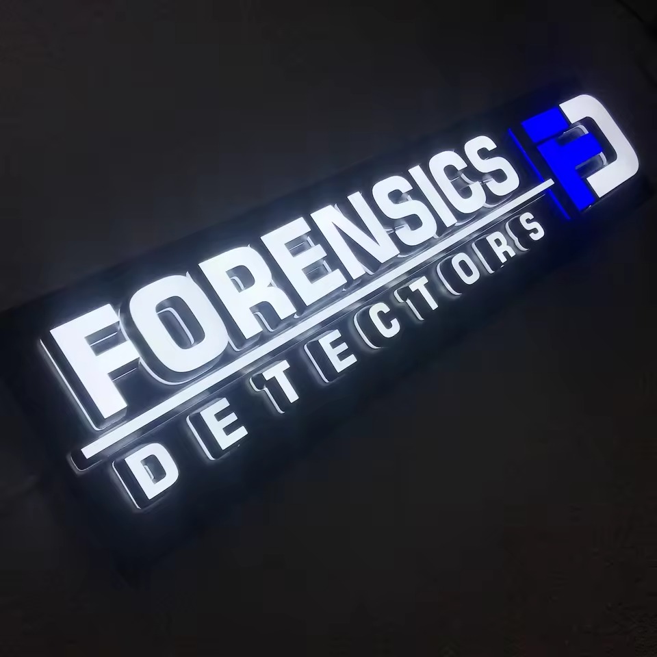 Custom 3D Acrylic LED Backlit Channel Letters | OEM Sign Factory