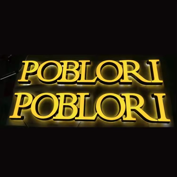Custom 3D Acrylic LED Shop Name Board | OEM Commercial Signage