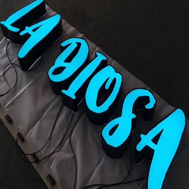 Custom 3D Front-Lit LED Letters | Outdoor Storefront Logo Sign