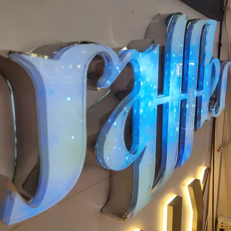 Custom 3D Dual-Lit LED Channel Letters | Front & Back Illuminated Sign
