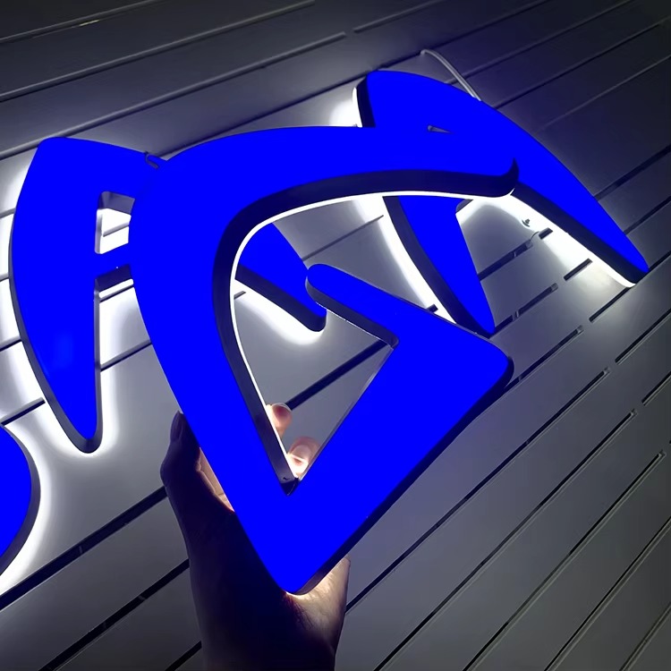 Custom 3D Illuminated Acrylic LED Sign | Business Logo Signboard