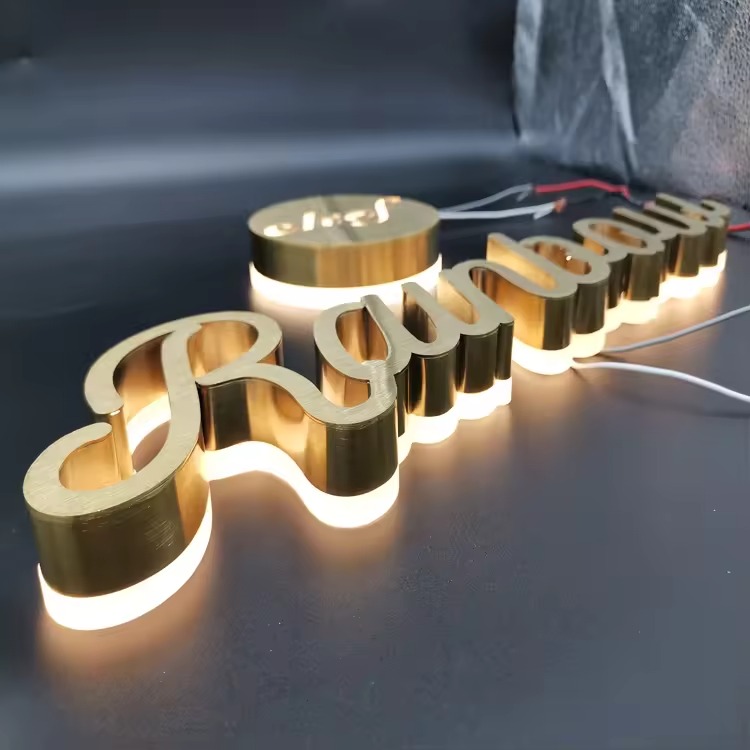 Custom 3D Backlit LED Letters | Premium Halo-Lit Business Sign