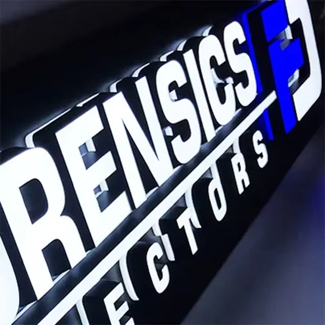 Custom Acrylic Mini Letter Company Name Board | OEM Sign Factory
