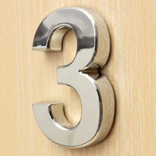 Custom 3D Front-Lit Stainless Steel LED Letters | Storefront Business Sign