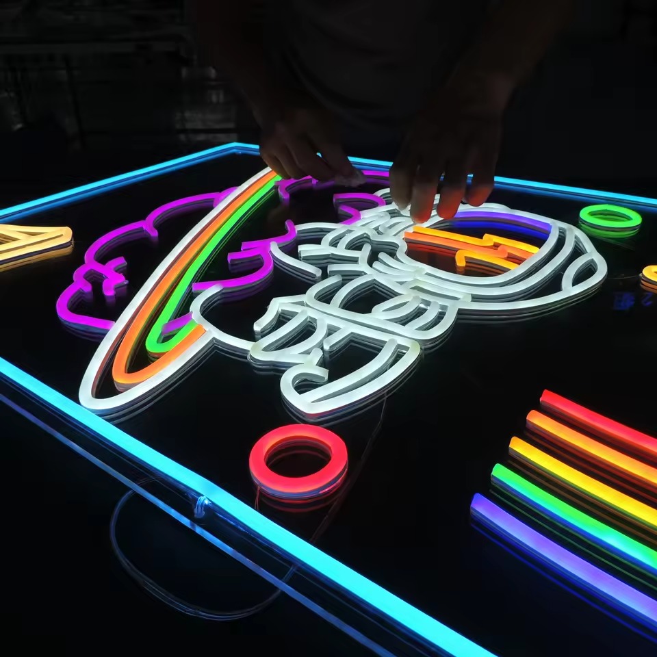 Custom LED Neon Sign for Wedding, Party & Business Logo | OEM Factory