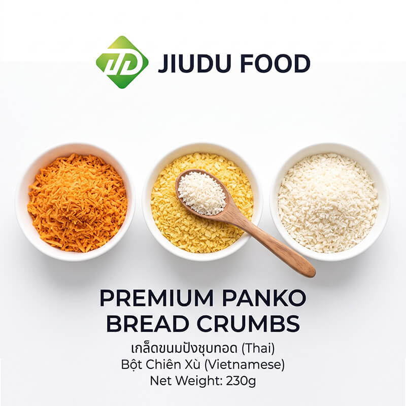 Wholesale Extra-Crispy Panko Flakes & Needle Crumbs for Commercial Frying