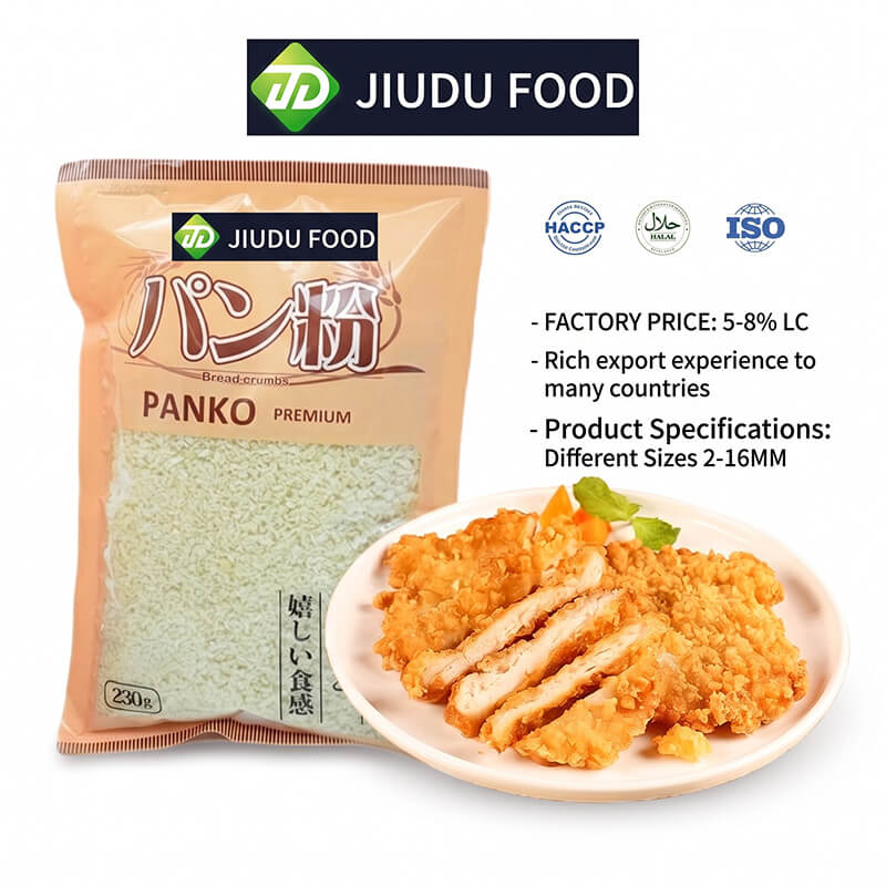Private Label Panko Breadcrumbs with Custom Stand-Up Pouch Packaging (OEM/ODM)