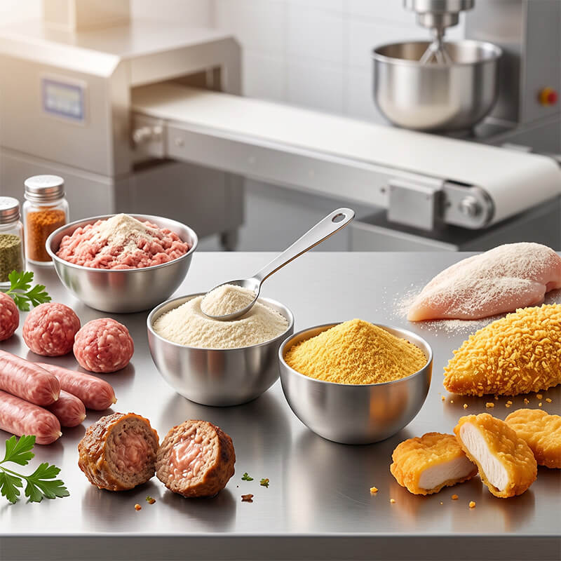 Bulk Breadcrumbs Powder Manufacturer & Meat Binder Supplier