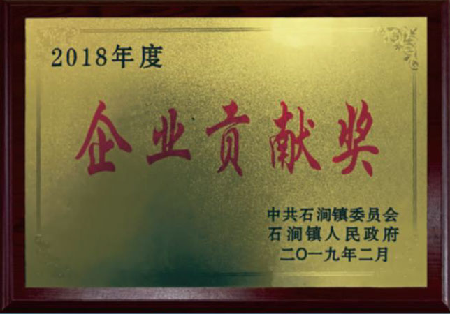 企业贡献奖