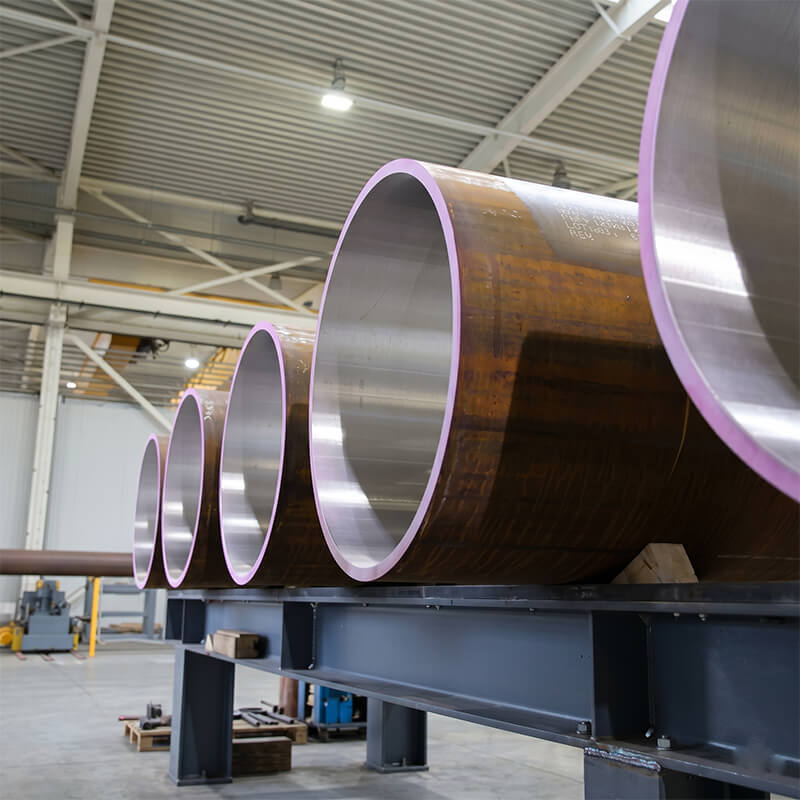 API 5LD Metallurgically Clad Steel Pipes