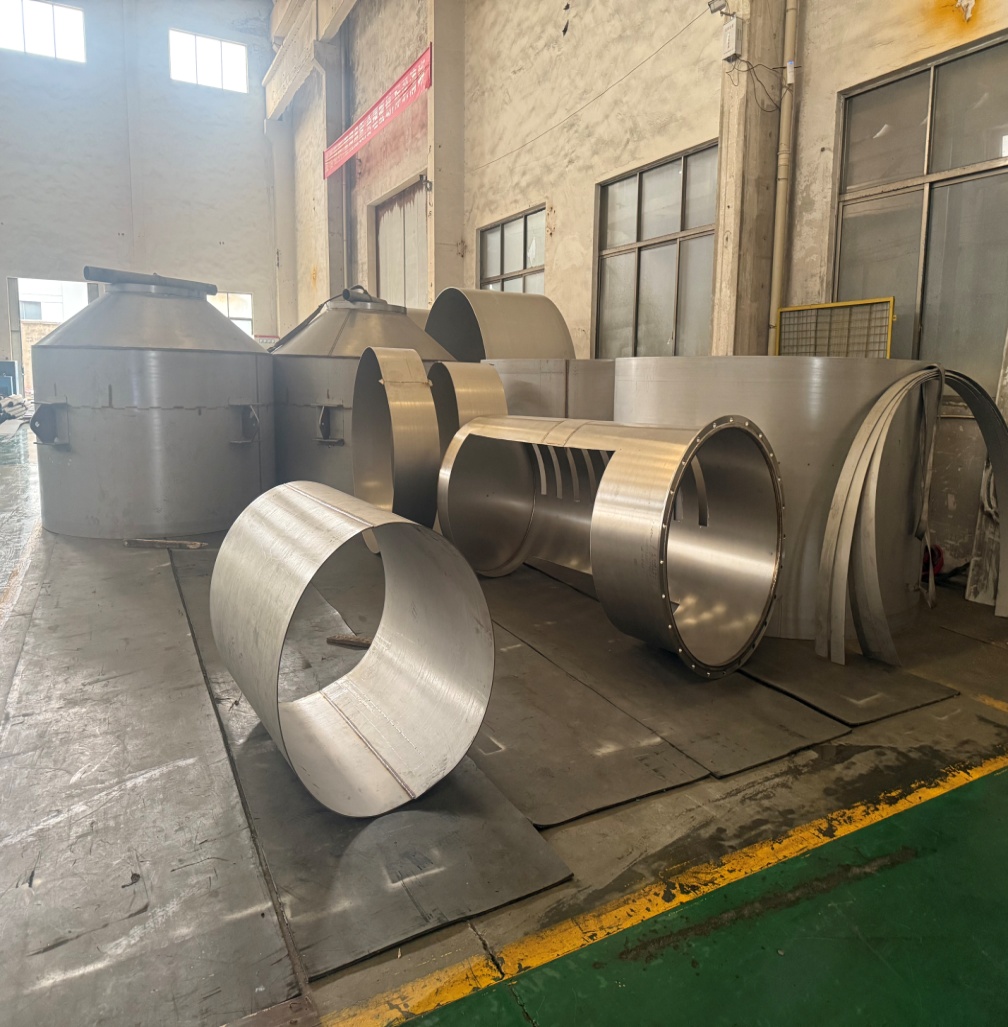 Marine alloy scrubber workshop