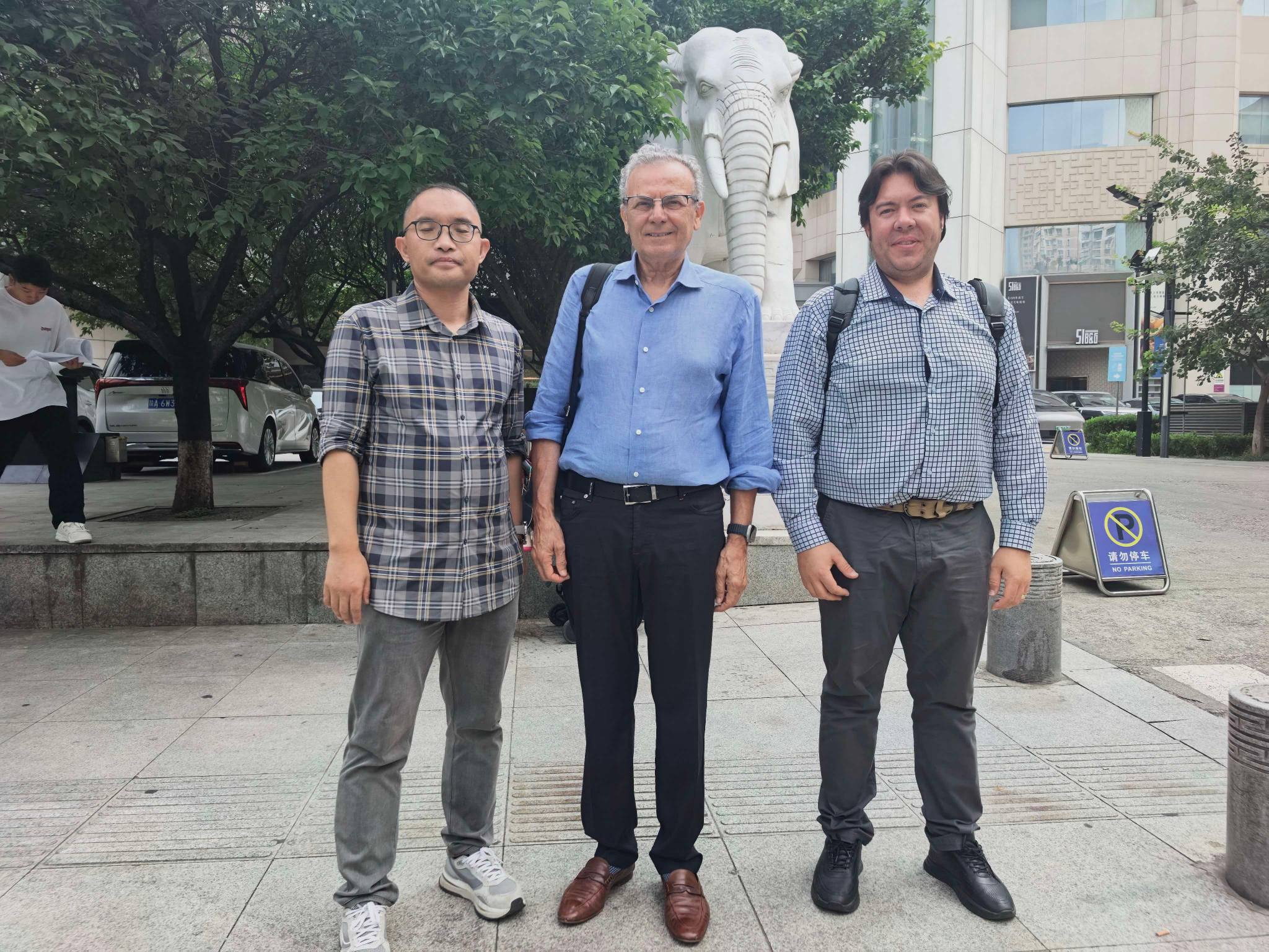 土耳其客户西安参观